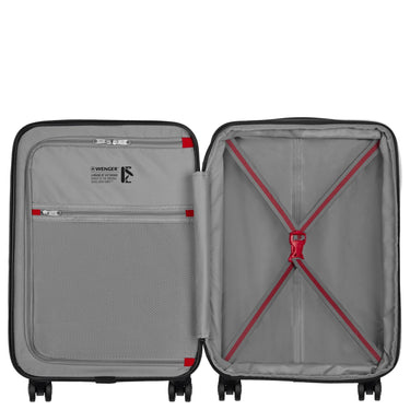 Wenger Oryson - 4 - Rollen - Kabinentrolley 54 cm erw. (black/red) - Markenkoffer