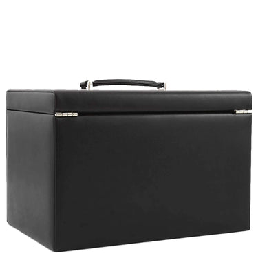Windrose Ambiance - Uhrenkoffer (für 4 Uhren) 33 cm (schwarz) - Markenkoffer