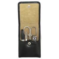 Windrose Merino Moda - Maniküre Set 11 cm (schwarz) - Markenkoffer