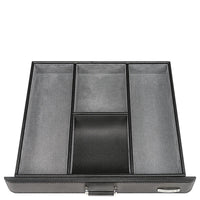 Windrose Tempora - Uhrenkoffer (für 8 Uhren) 26.5 cm (schwarz) - Ansicht 5