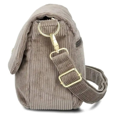 zwei Mademoiselle M60 - Umhängetasche 33 cm (cord-mocca) - Ansicht 3