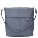 zwei Mademoiselle M8 - Schultertasche 25 cm (nubuk-sky) - Ansicht 6