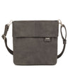 zwei Mademoiselle M8 - Schultertasche 25 cm (nubuk-stone)