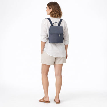 zwei Mademoiselle MR45 - Rucksack 22 Mini cm (nubuk-blue) - Ansicht 6