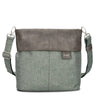 zwei Olli OT8 - Schultertasche 25 cm (salbei)